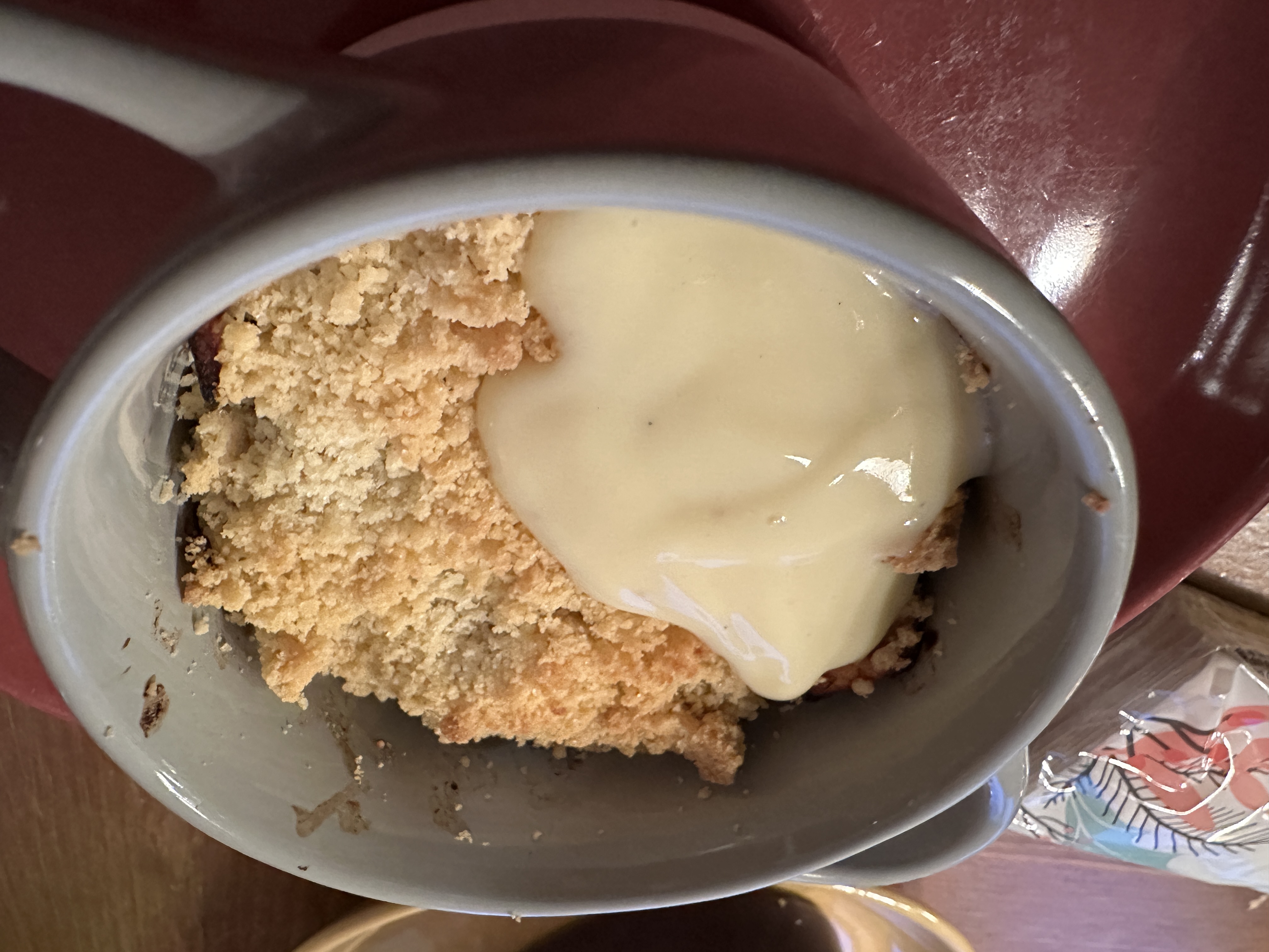 <i>Apple-Crumble</i><i>für zwei</i>